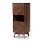 Baxton Studio Hartman Mid-Century Walnut Brown Finished Wood Storage Cabinet 193-11717-ZORO - alternate 7